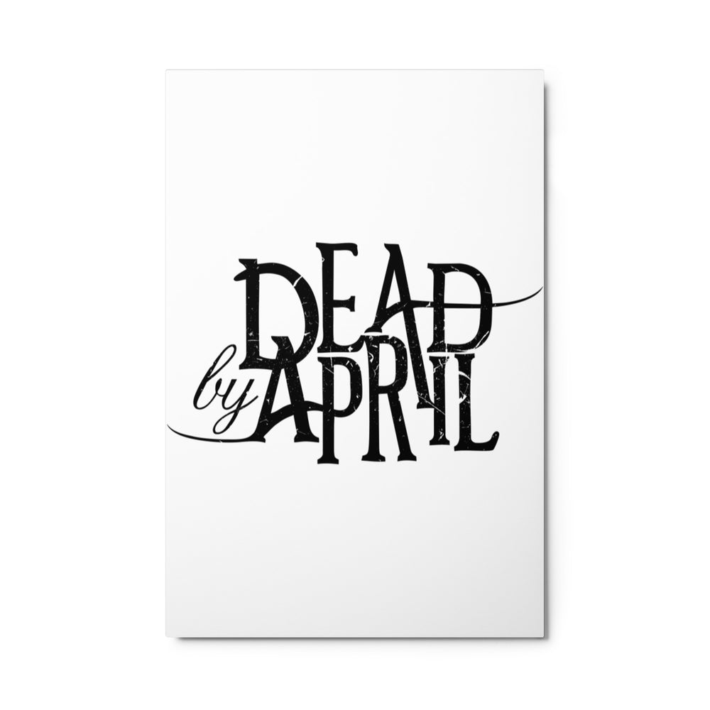 Dead by April - Logotype Metal prints