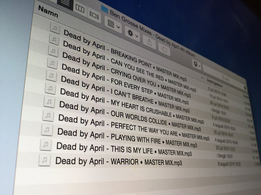 New album is officially COMPLETE!!