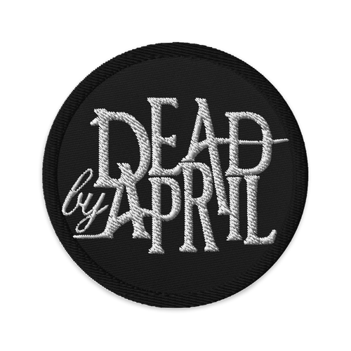 Embroidered Patch, Black Circle