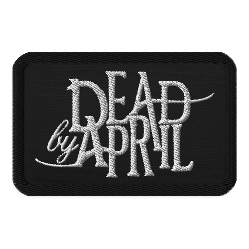 Embroidered Patch, Black Rectangle