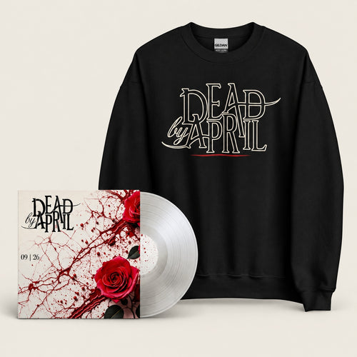Essential Outline bundle: signed 09|26 vinyl and Essential Outline sweatshirt