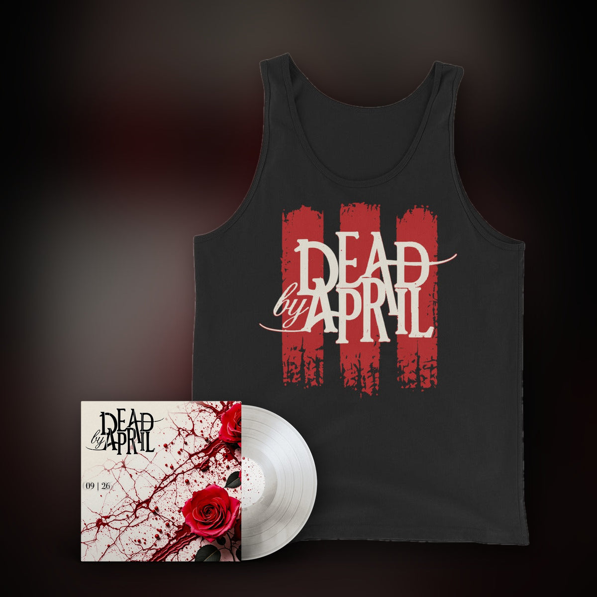 Redline bundle: signed 09|26 vinyl and Redline tank top