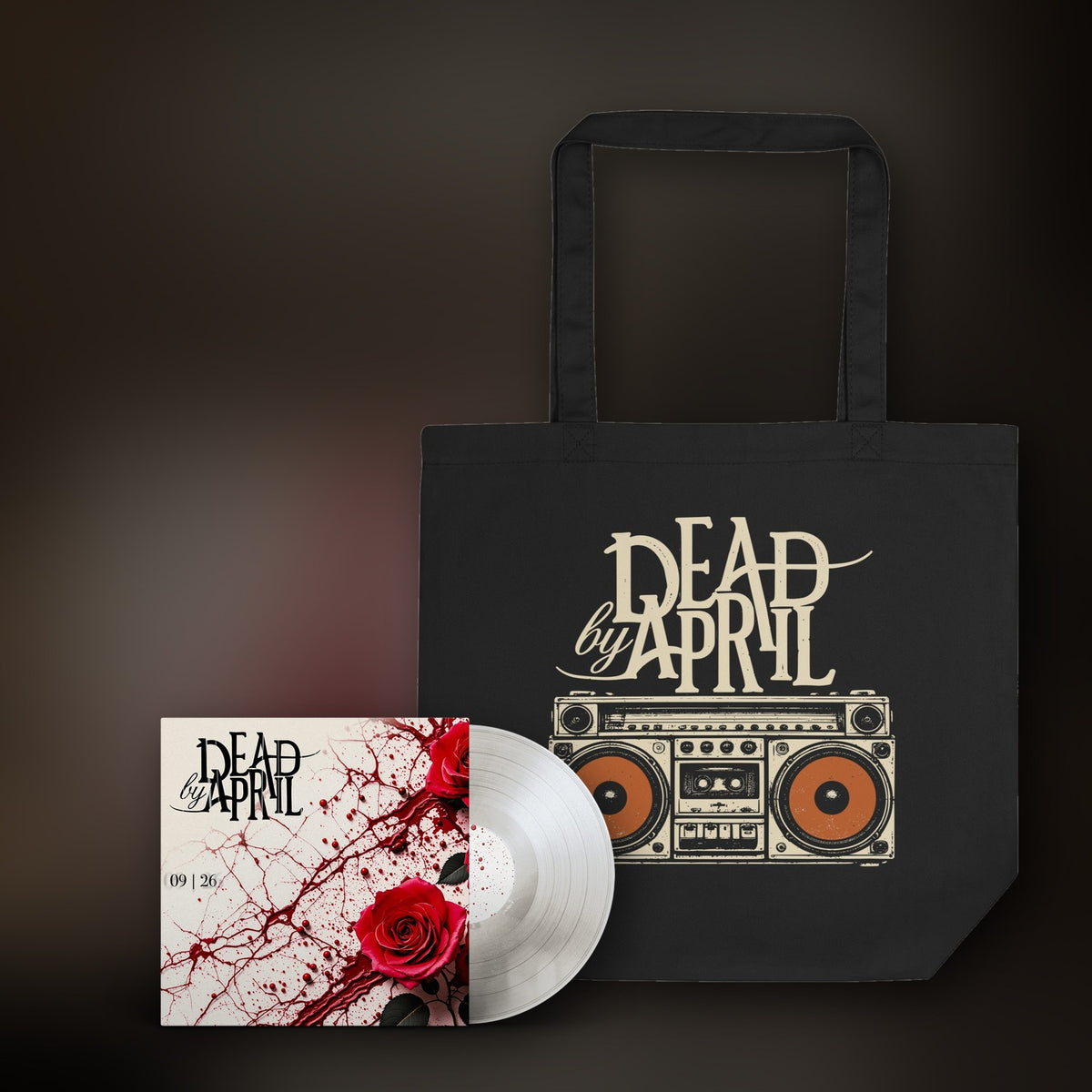 Rehearsal Tote bundle: signed 09|26 vinyl and Rehearsal tote bag