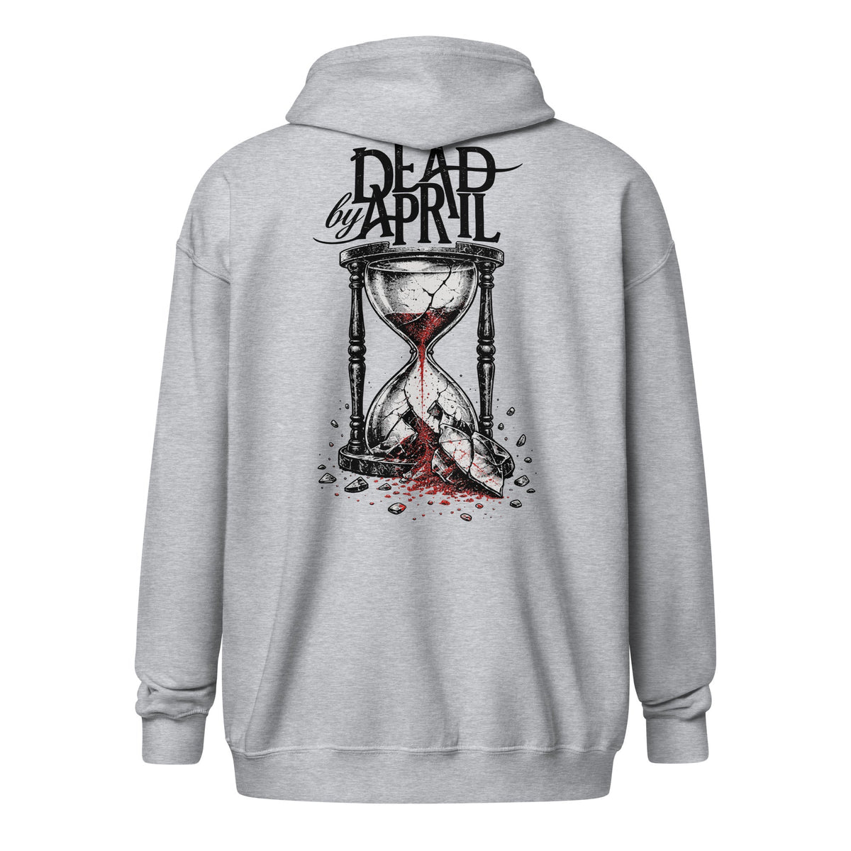 Split Second Zip Hoodie, Printful mockup