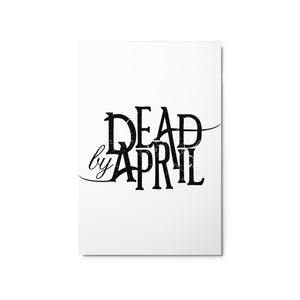 Dead by April - ロゴタイプ メタル プリント
