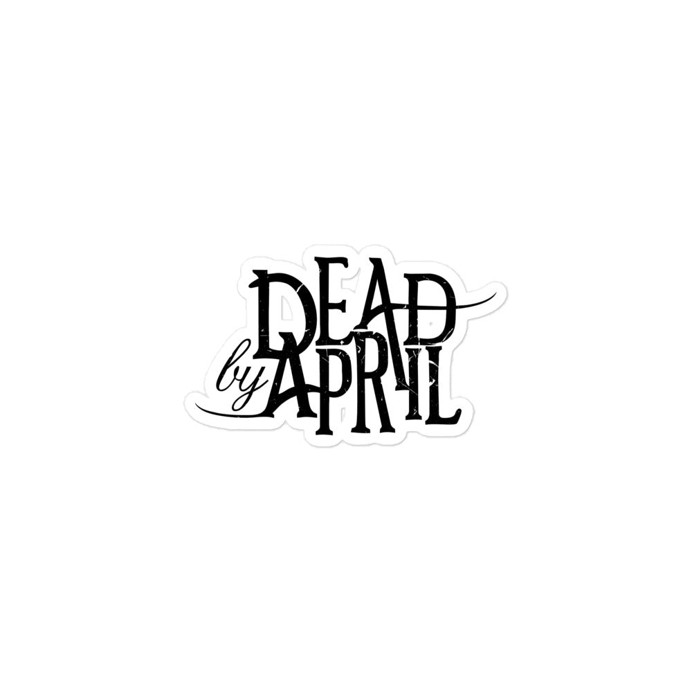 Dead by april - 気泡の入らないステッカー